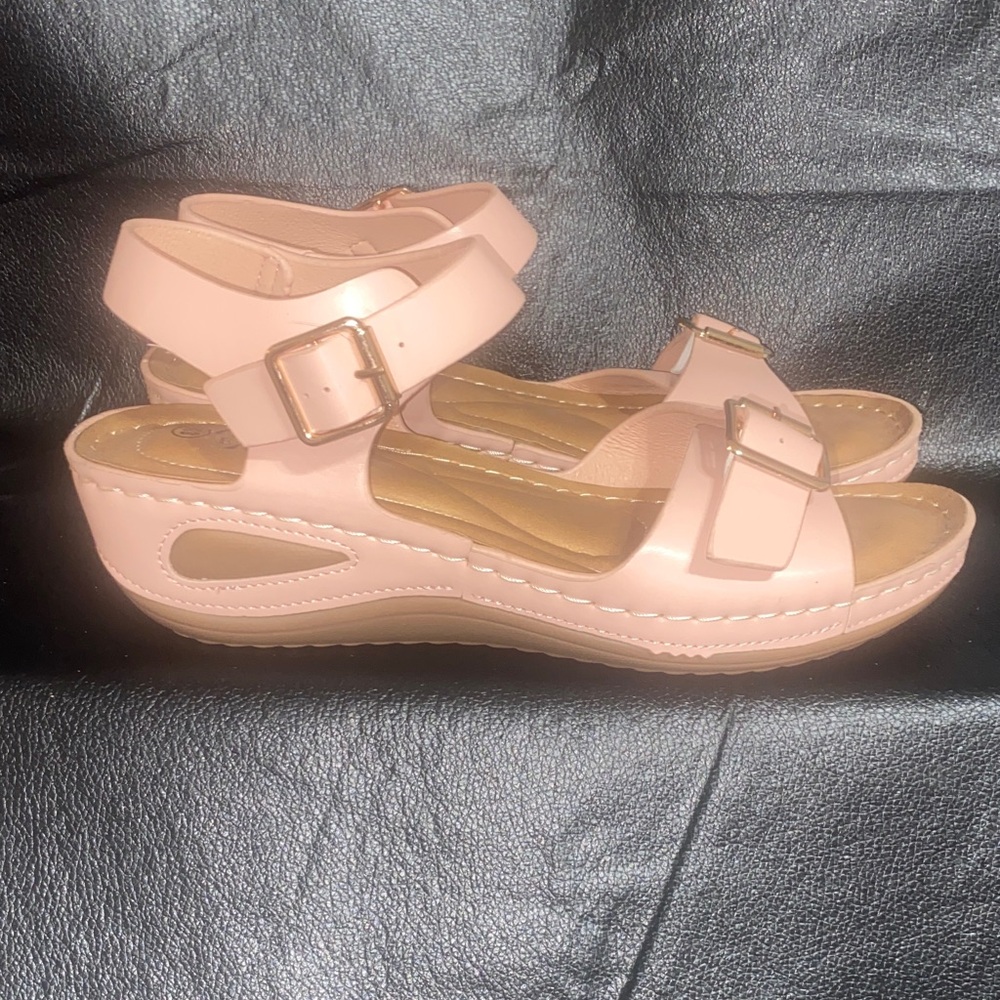 American Exchange Blush Sandals